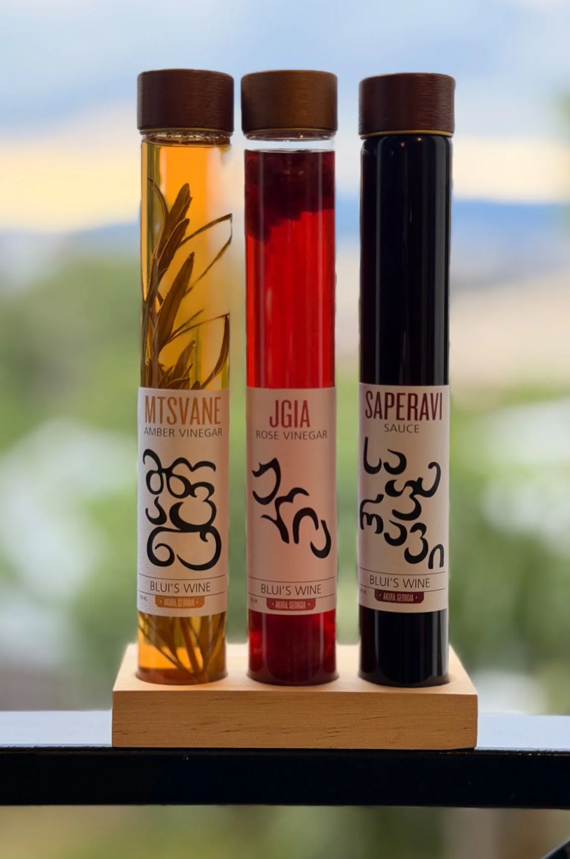 Vinegar mtsvane | Vinegar Jgia | Saperavi souce